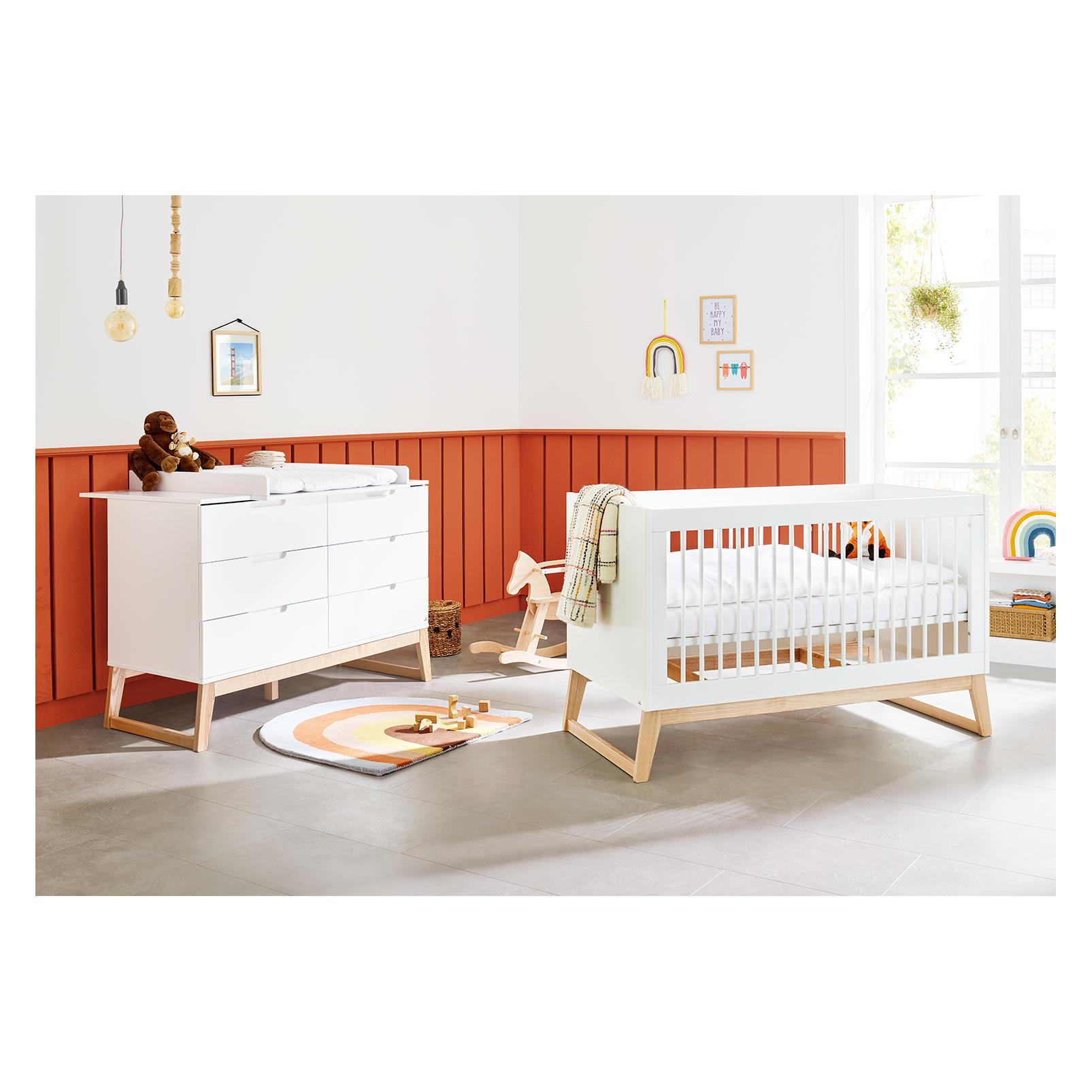 Pinolino Kinderzimmer-Set 'Bridge' extrabreit, 2-tlg. (Kinderkleiderschrank) (093466X)