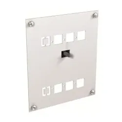 ABB MIR-PXT5W/P400AFPxMIR-H/VXT6 Platte MIR-P 1Stk 400A steckbar, ausfahrbar, Platte 400A für Rahmen MIR-H-V Zubehör für XT5 und XT6 1SDA101989R1