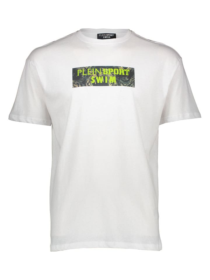 Plein Sport Shirt in Weiß - L