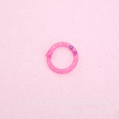 Inspire Curations DonutBounce Bell Spring Cat Toy red