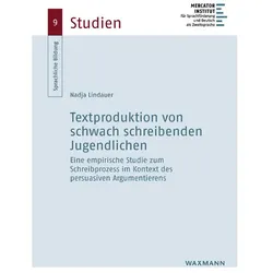 Textproduktion von schwach schreibenden Jugendlichen, Fachbücher von Nadja Lindauer