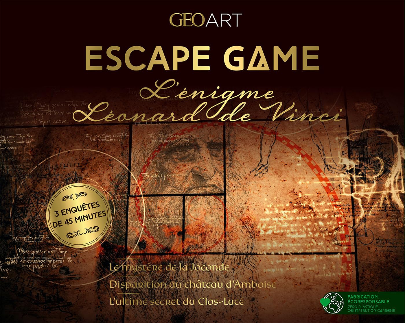 Collectif - Escape game : l'énigme Léonard de Vinci - Preis vom 12.10.2026 11:37:12 h
