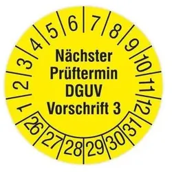 HT Instruments Sicherheitsprüfplaketten 2002260