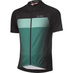LÖFFLER Herren Trikot M BIKE JERSEY FZ GRADY MID, Größe 56 in Grau Grau