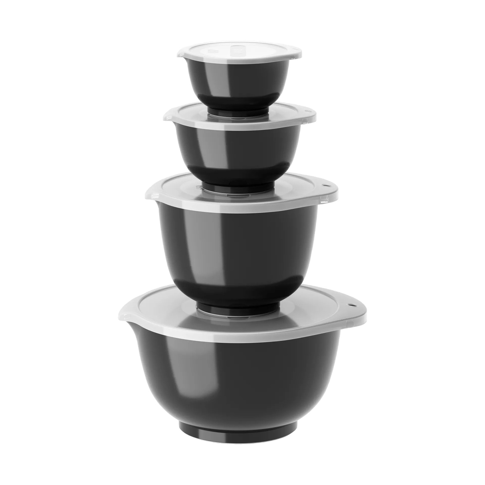 Rosti Margrethe kommenset 4-pack Zwart