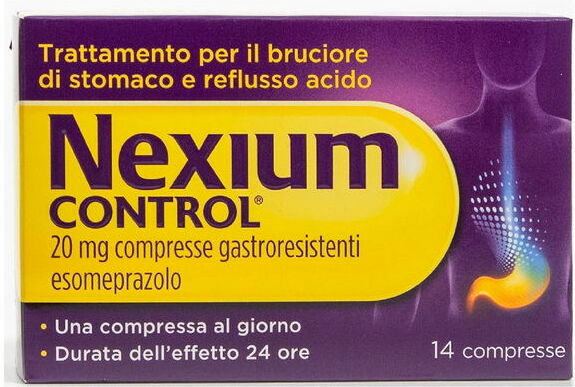 Haleon Italy Nexium Control Per Bruciore Di Stomaco E Reflusso