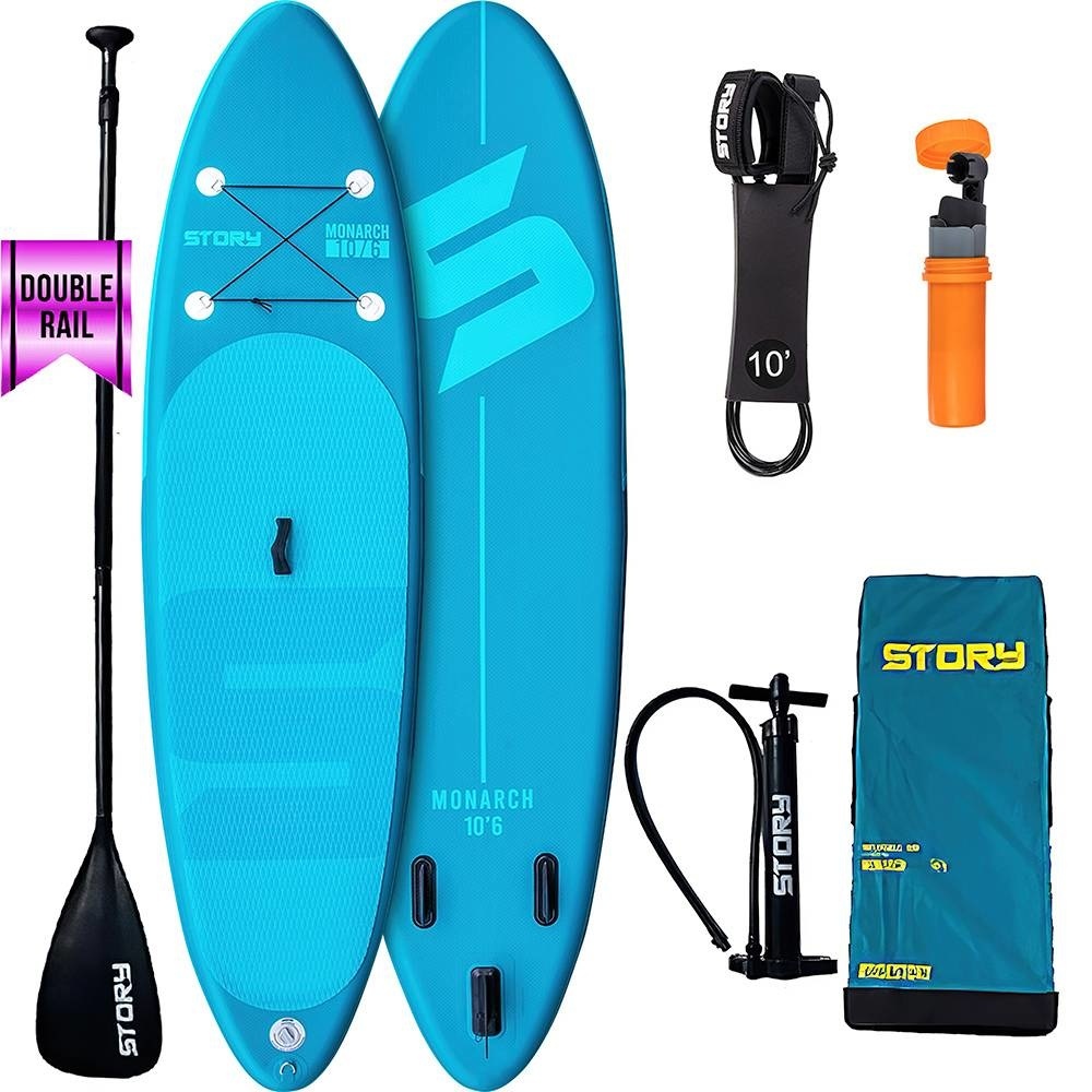 Story Monarch aufblasbares SUP 320 Blau / Mint