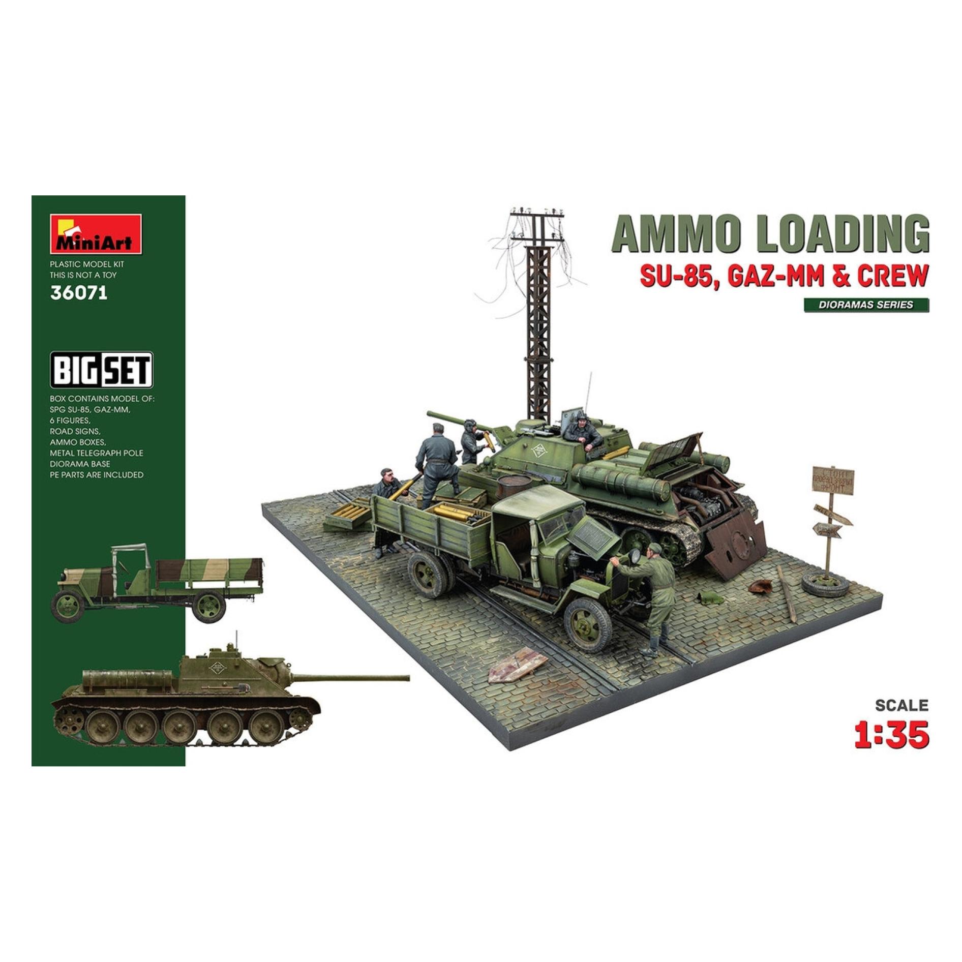 Other 1:35 SU-85 und GAZ-MM mit Crew Big Set (550036071)