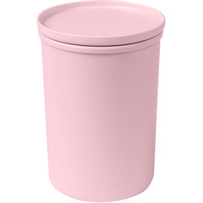 Frischhaltedose AWAVE "AWAVE", rosa (rosé), H:17,2cm Ø:10,4cm, Kunststoff, Lebensmittelaufbewahrungsbehälter, Frischhaltedose, mit rPET