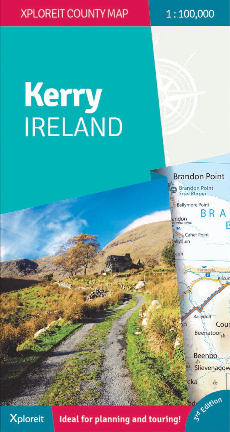 Carte touristique - Comté de Kerry (Irlande)   Xploreit