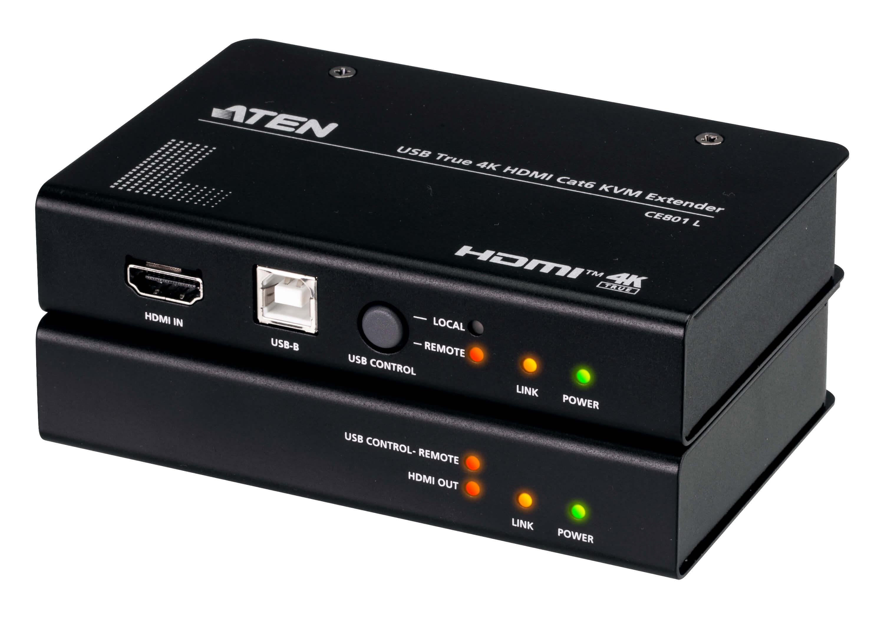 ATEN CE801 USB True 4K HDMI KVM Extender