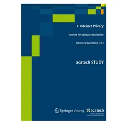 Internet Privacy, Fachbücher von Johannes Buchmann