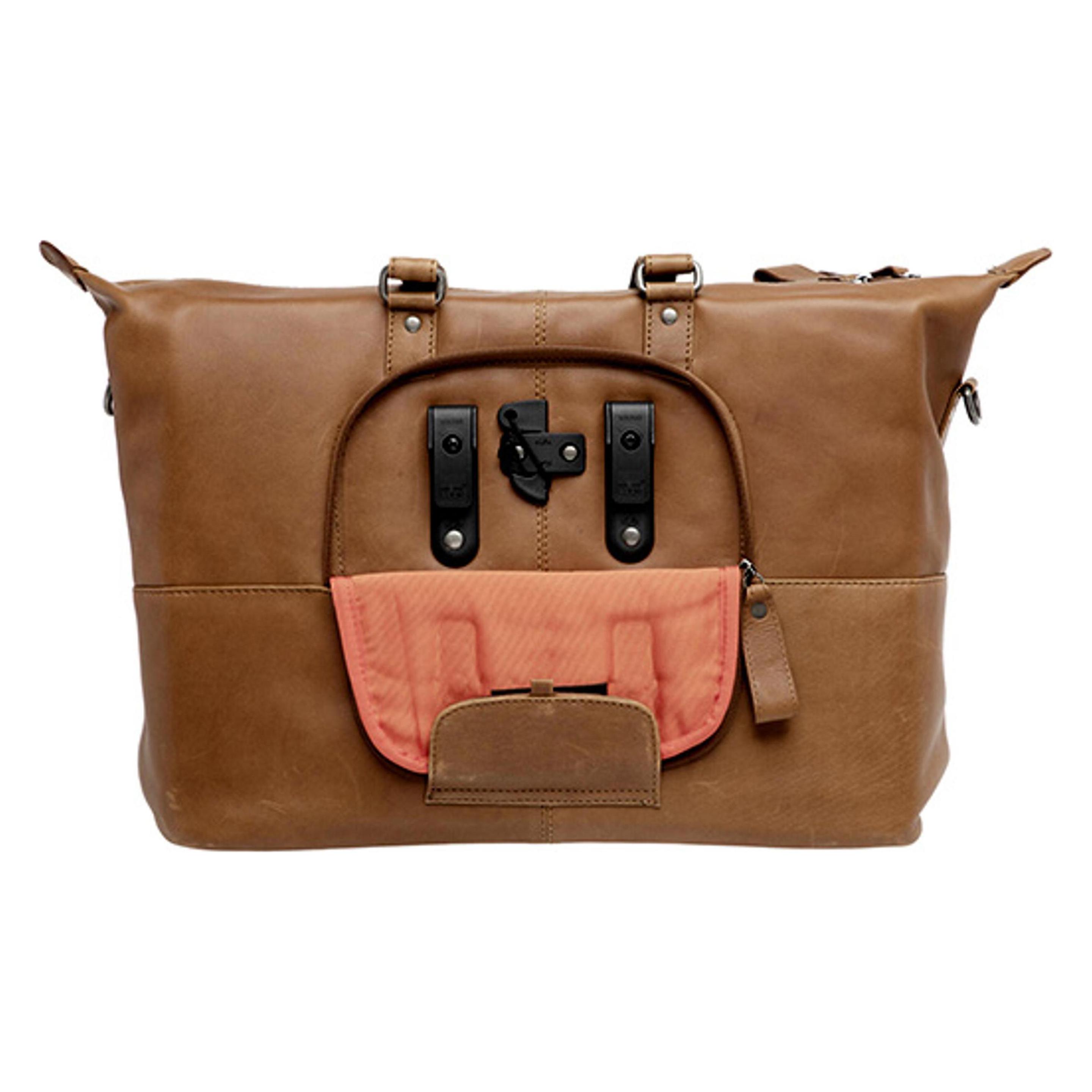 New Looxs Verla Leder Cognac 21L (21 l, Gepäckträgertasche) (520699)