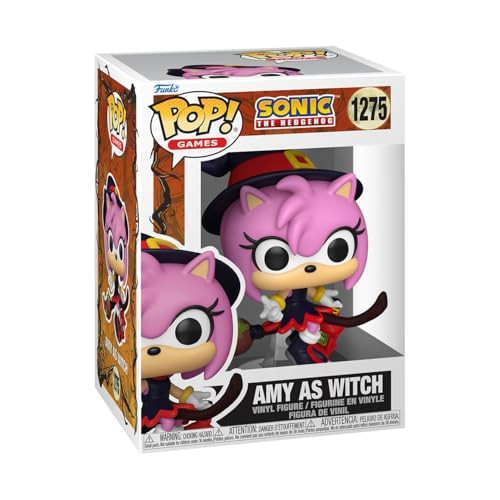 Funko Pop! Games Sonic the Hedgehog - Amy op bezemsteel - Vinyl verzamelfiguur