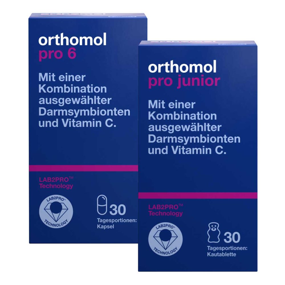 Orthomol pharmazeutische Orthomol Pro 6 + Orthomol Pro junior 08102408