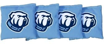 Skip's Garage Citadel Bulldogs Light Blue Cornhole Bags