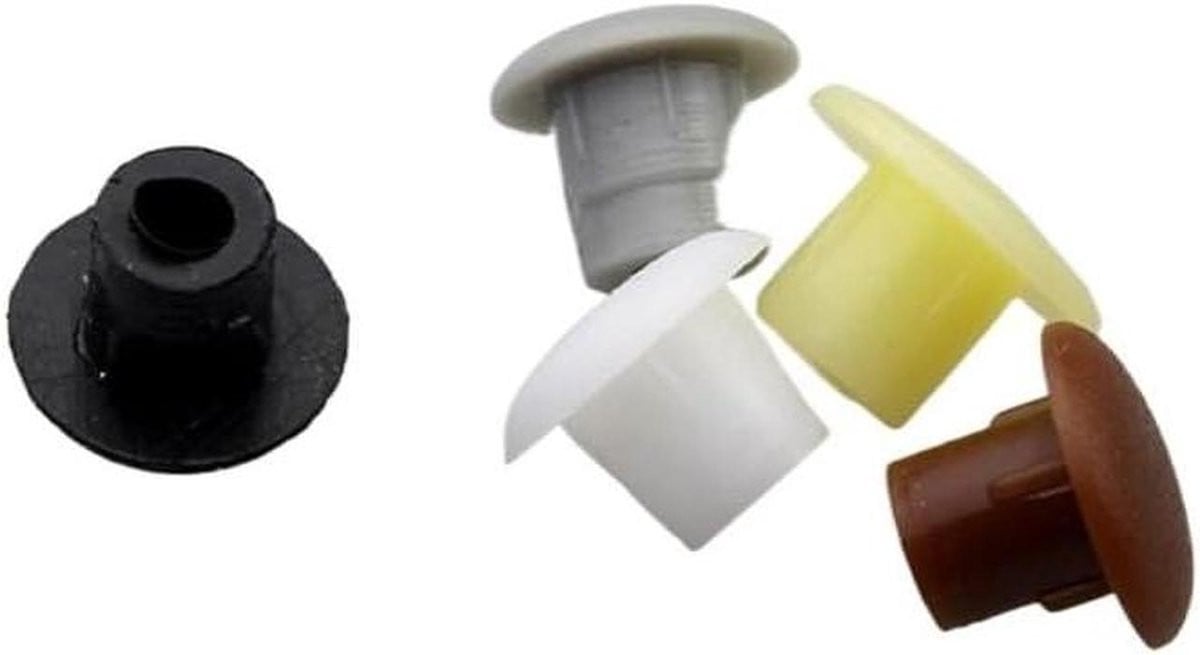 Meubelgat Pluggen Beige - Zelfklevende Schroefgat Covers - 5 cm