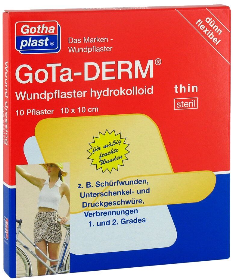 Gota Derm thin Pflaster 10stk
