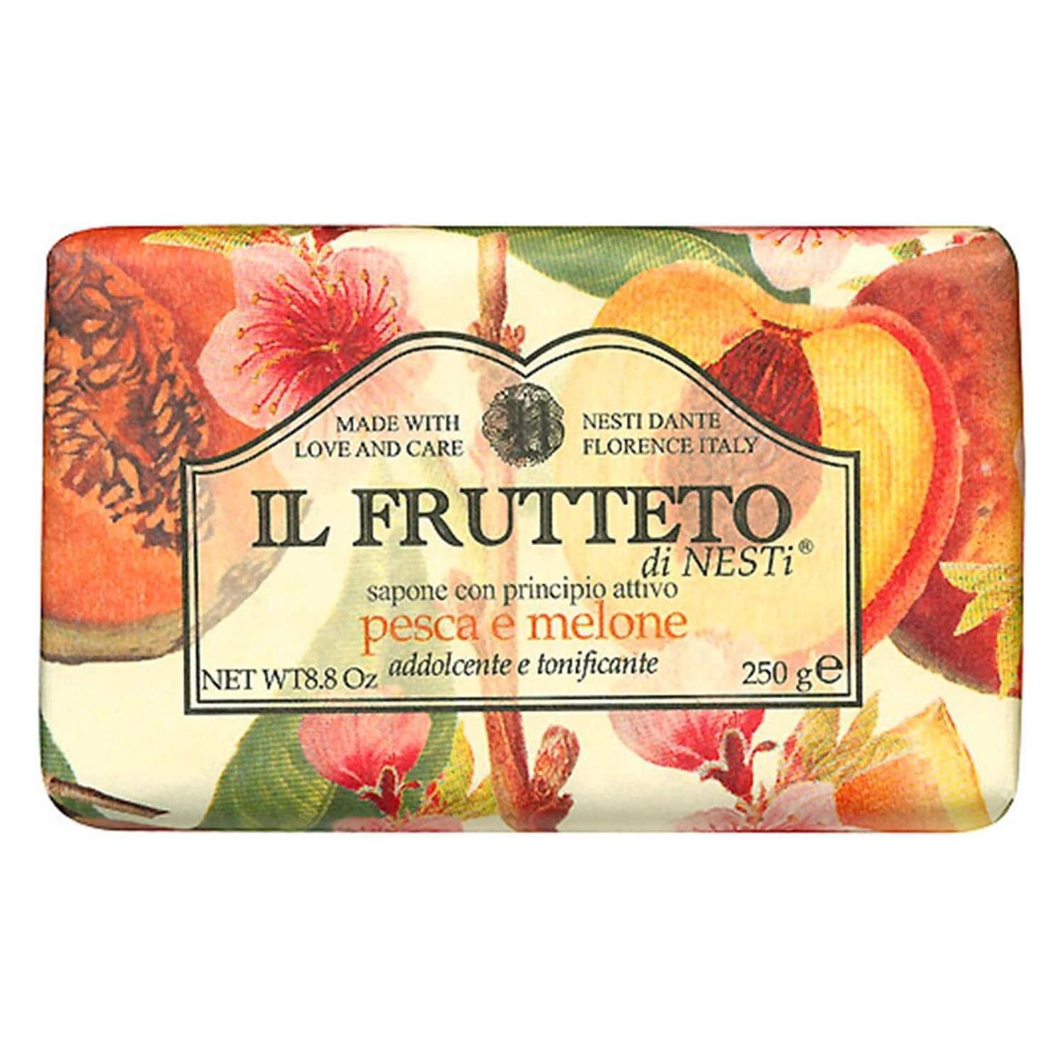 Nesti Dante Pesca e Melone (Hartseife, 250 g) (1010)