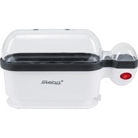 Eierkocher EK 4 weiß/schwarz, 350 Watt, für 3 Eier