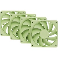 FA12, Gehäuselüfter hellgrün, 4er Pack, 120 mm