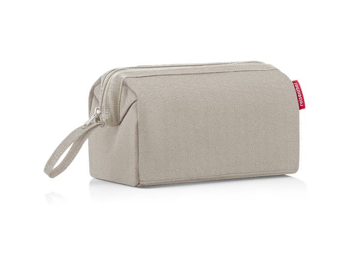Kulturtasche Reisenthel Herringbone Sand Polyester B 26 H 18 cm - Kulturtasche