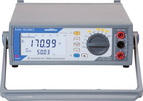 Metrix MX 5060 Tisch-Multimeter digital, analog CAT III 1000V Anzeige (Counts): 60000