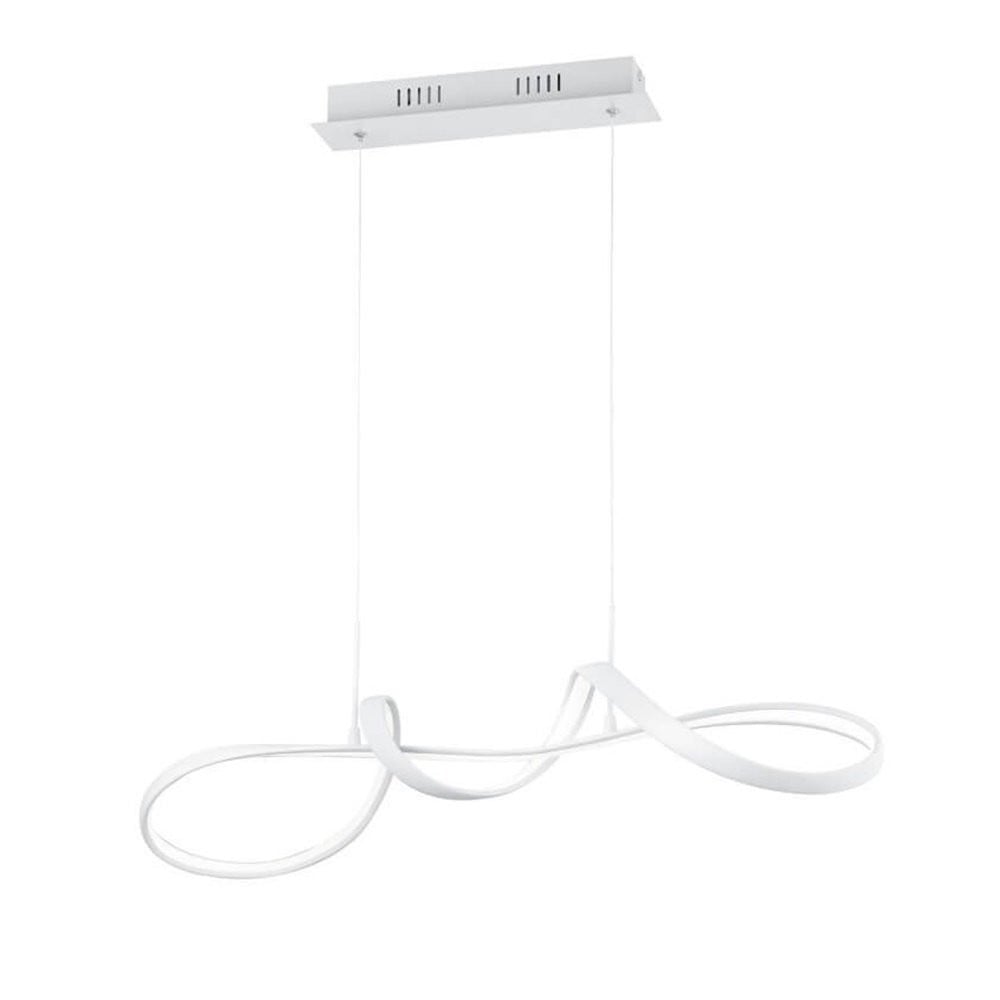 Trio Perugia Led hanglamp wit metaal dimbaar