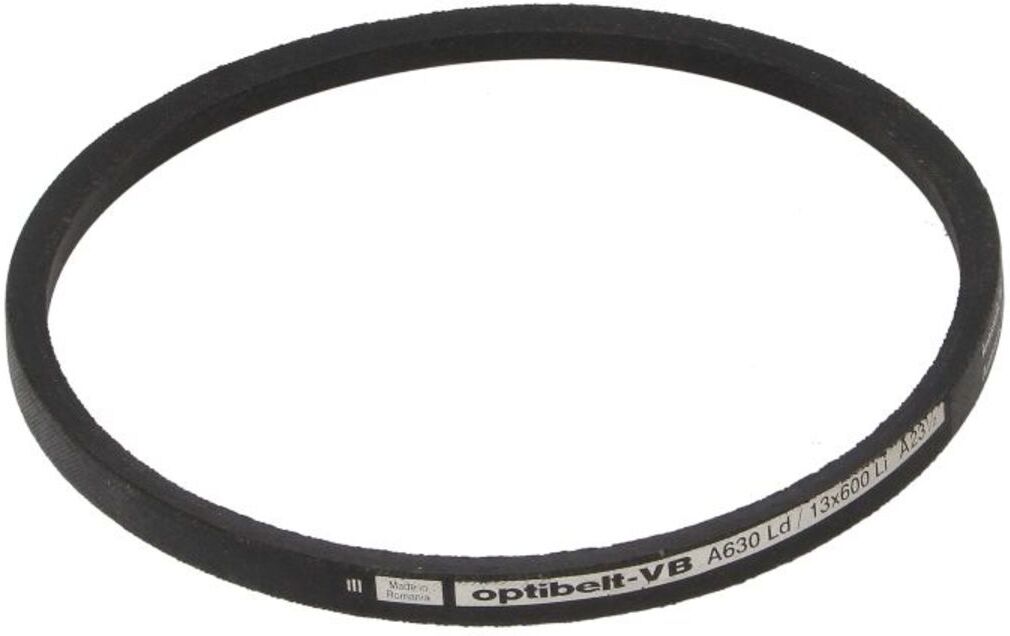 Courroie trapézoïdale à nervures OPTIBELT A 630 LP