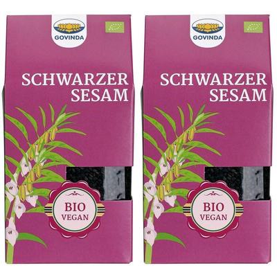 Govinda Bio Schwarzer Sesam 2x 2x200 g