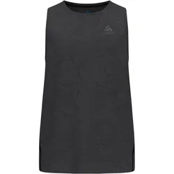 Odlo, Herren, Funktionsshirt, Herren Zeroweight Engineered Chill-Tec Ärmelloses T-Shirt (XL), Schwarz
