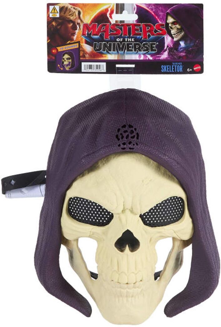 Master of the Universe Máscara del supervillano de la película de 2026 Skeletor Masters del Universo.