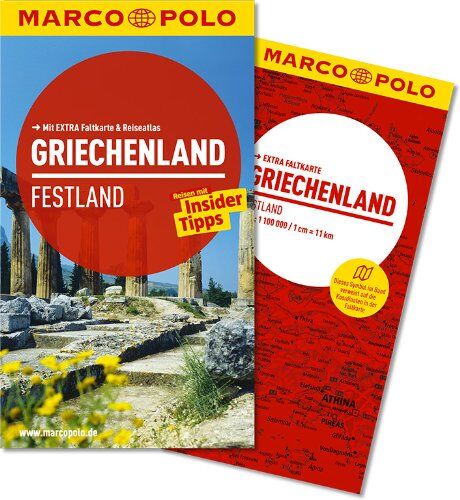 Klaus Bötig - MARCO POLO Reiseführer Griechenland Festland: Reisen mit Insider-Tipps. Mit EXTRA Faltkarte & Reiseatlas - Preis vom 09.10.2026 07:28:09 h