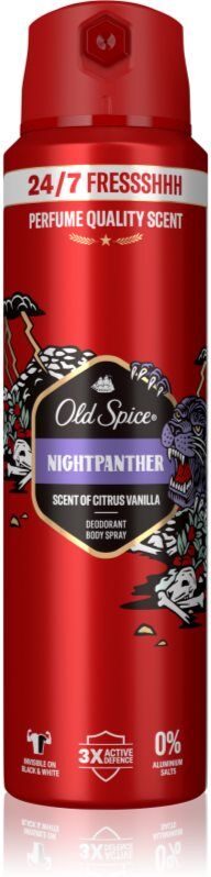 Old Spice Nightpanther déodorant et spray corps 200 ml