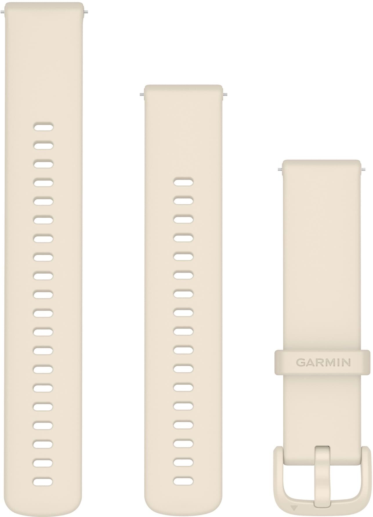 Garmin Uhrenarmband "Silikon Schnellwechsel-Armband 20 mm", beige, 27cm, Uhrenarmbänder, Uhrenarmband