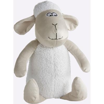 Türstopper HEINE HOME, beige (ecru), B:18cm H:28cm T:17cm, Kunststoff, Polyester, Türstopper