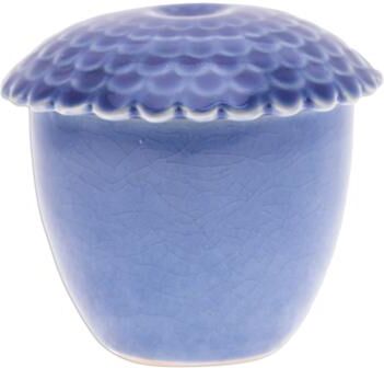 Novica Handmade Sunflower In Blue Celadon Ceramic Salsa Bowl