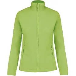 Kariban Damen Microfleece Jacke 'Maureen' Fleece-Jacke K907 lime S