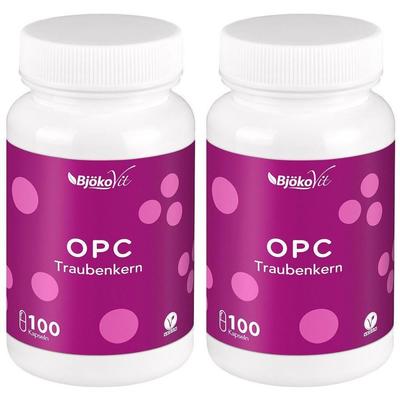 OPC Traubenkern vegan Kapseln 2x 2x100 St