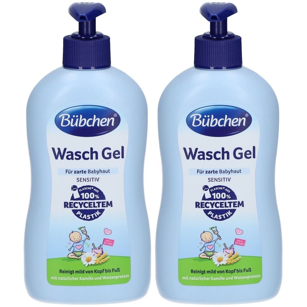Bübchen Baby Wasch Gel 2x 2x400 ml