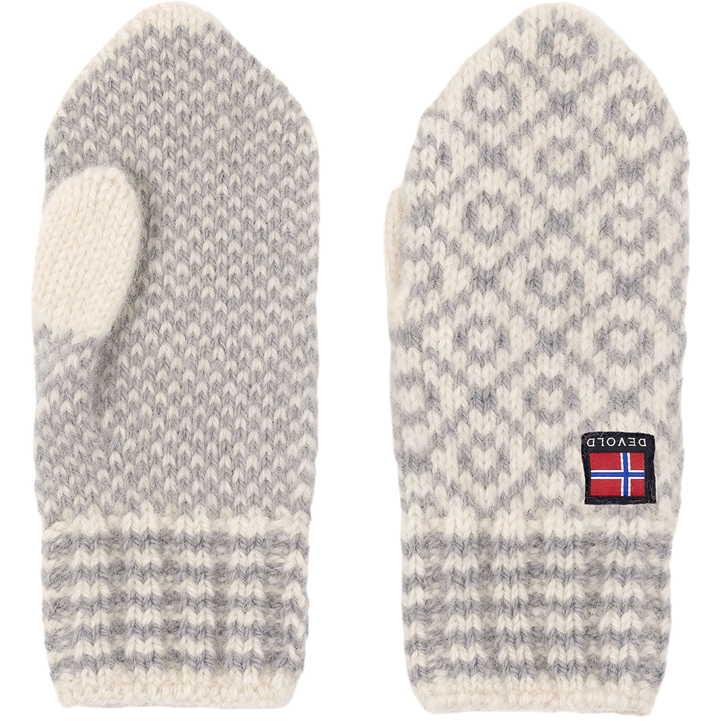Devold Svalbard Wool Fingerhandschuhe weiss Größe L Lifestyle Widerstandsfähig