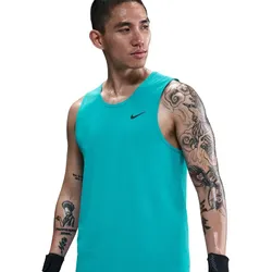 NIKE Dri-FIT Hyverse Fitness-Tanktop Herren 345 - dusty cactus/black S