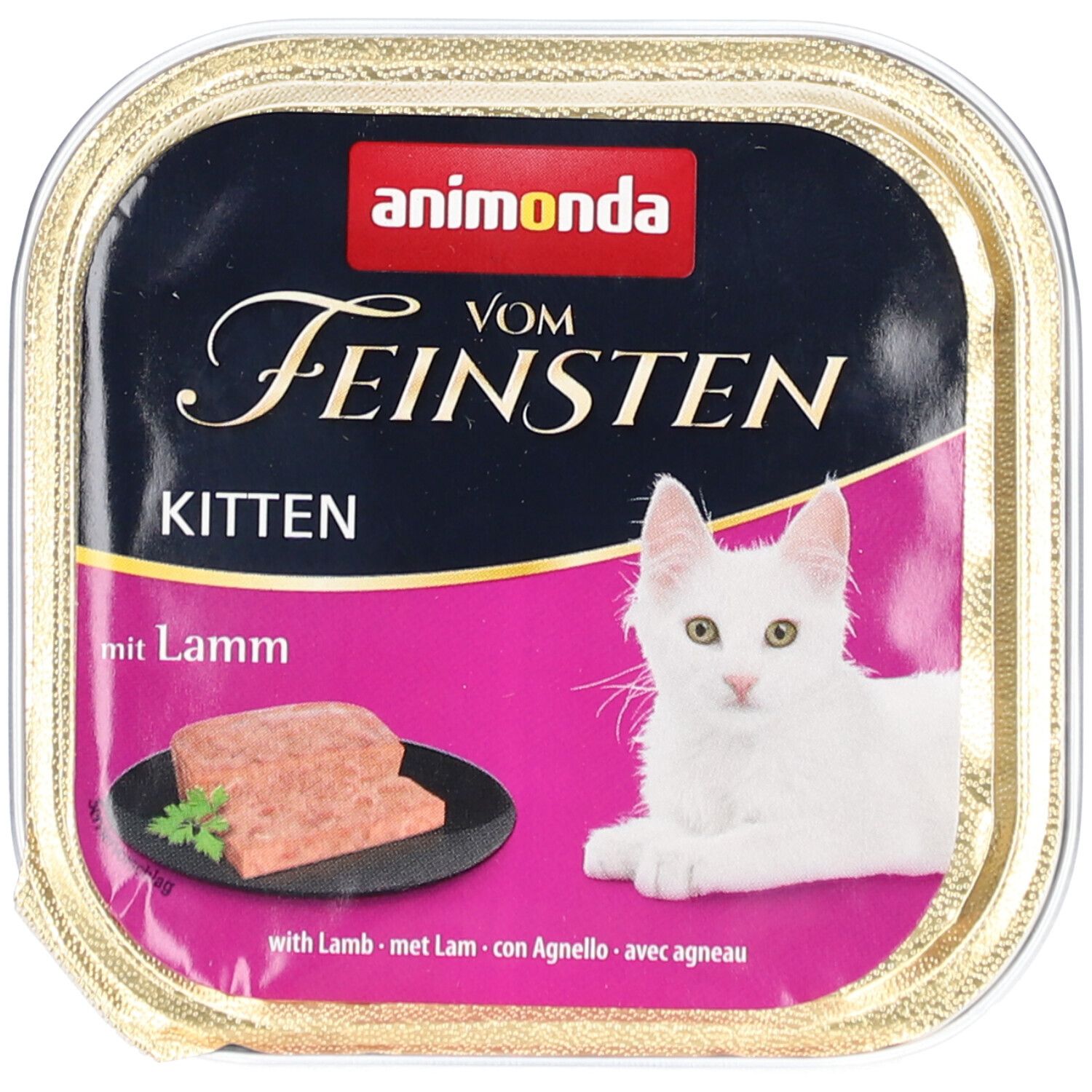 Animonda Vom Feinsten mit Lamm für Kitten 100 g Futter