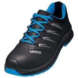 uvex 2 trend Sicherheitsschuh Halbschuh S3, blau/schwarz blau/schwarz 41 - 6934241 - blau/schwarz