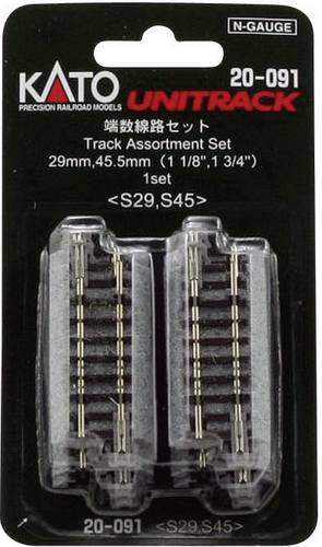 KATO 7078015 N Unitrack Ausgleichsstück 45mm 1 Set