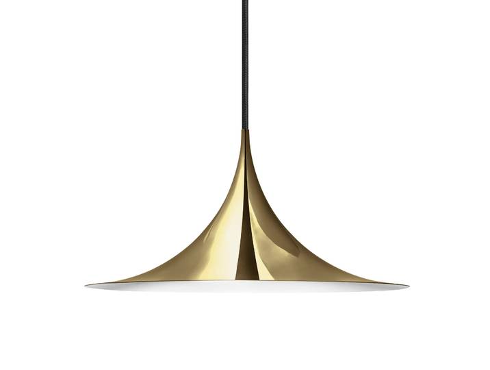 GUBI Semi Pendelleuchte Ø 47cm Polished brass