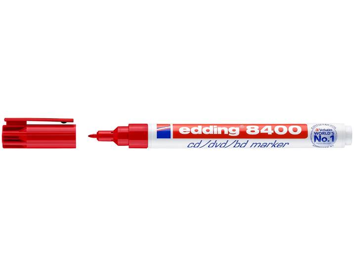 edding CD Marker 8400 rot