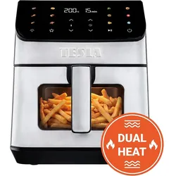 Tesla AirCook DualHeat QD65 XXL - multifunctional digital hot air fryer, Fritteuse