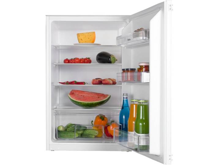Amica Einbaukühlschrank EVKSS 353 900, 87,1 cm hoch, 54 cm breit, Ruhig, übersichtlich, passend – dein Kühlschrank für jeden Alltag