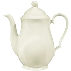 Esmeyer 1 x Seltmann Kaffeekanne 6 Personen, Form:  Marieluise, Glasur: elfenbein, Dekor: 00003